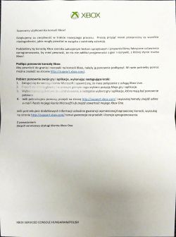 Xbox Series X wyłącza się przy uruchamianiu gry a dioda zamiga trzy krotnie.