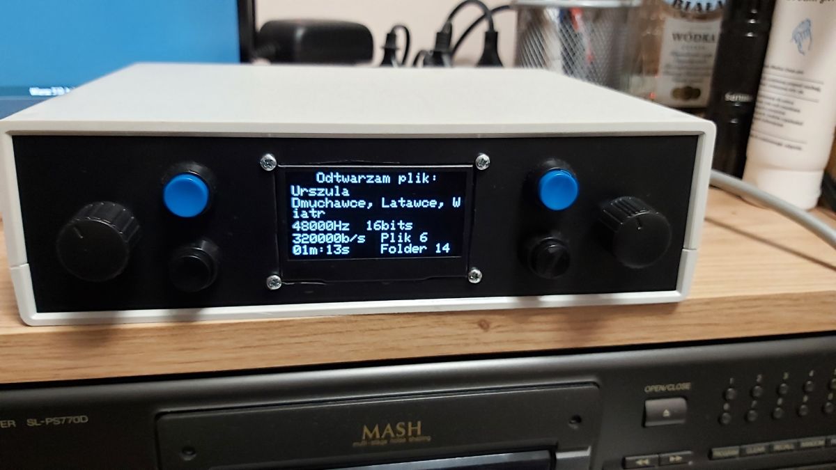 Internet radio and audio file player on ESP32-S3 - elektroda.com