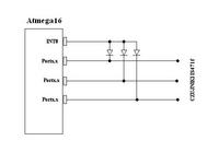 [AVR]Sprawdzanie stanu wejść w przerwaniu.