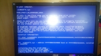 Blue screen, windows 7 - Blue appears when turning on the computer screen