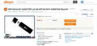 Czy adapter WIFI TL-WN721N zadziała z TV Philips 32plf3807h/12?