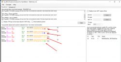 Screenshot of TuyaMCU Explorer Analyzer for OpenBeken showing data packets.