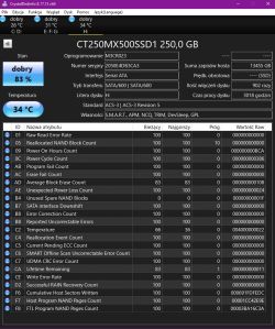 Komputer nie uruchamia się. - Problem z dyskiem ssd
