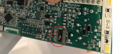 Whirlpool refrigerator dead: no light/no sound after CF02D01 inverter swap