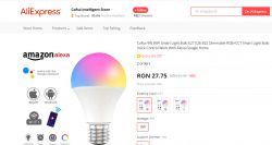 [BK7231N] CoRui TUYA WiFi Smart LED Light Bulb 9W E27 RGBCW