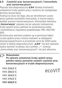 Vaillant ecoVIT plus VKS INT 196: Dealing with SEr Maintenance Message on Condensing Boiler