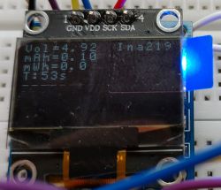 Woltomierz Attiny85 + ina219 +ssd1306 Woltomierz Attiny85 + ina219 +ssd1306