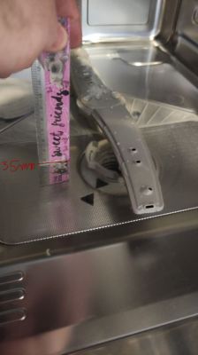 Zmywarka Bosch SPS45MI02E - słabe ciśnienie, tabletka nie rozpuszcza się