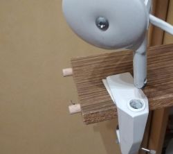Warsztatowa lampa z lup± - prezentacja Warsztatowa lampa z lup± - prezentacja