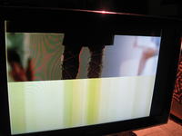 Samsung LE40A656A1F TV - stripes on the screen (sometimes it works properly) Samsung LE40A656A1F TV - stripes on the screen (sometimes it works properly)