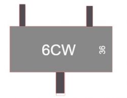 smd 6cw 36 - tranzystor 6cw 36, zamiennik , odpowiednik?