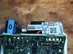 CBLC9S WiFi Module in Shutter Controller WiFi module on the PCB inside a shutter controller.