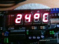 Zegar termometr ATtiny 2313