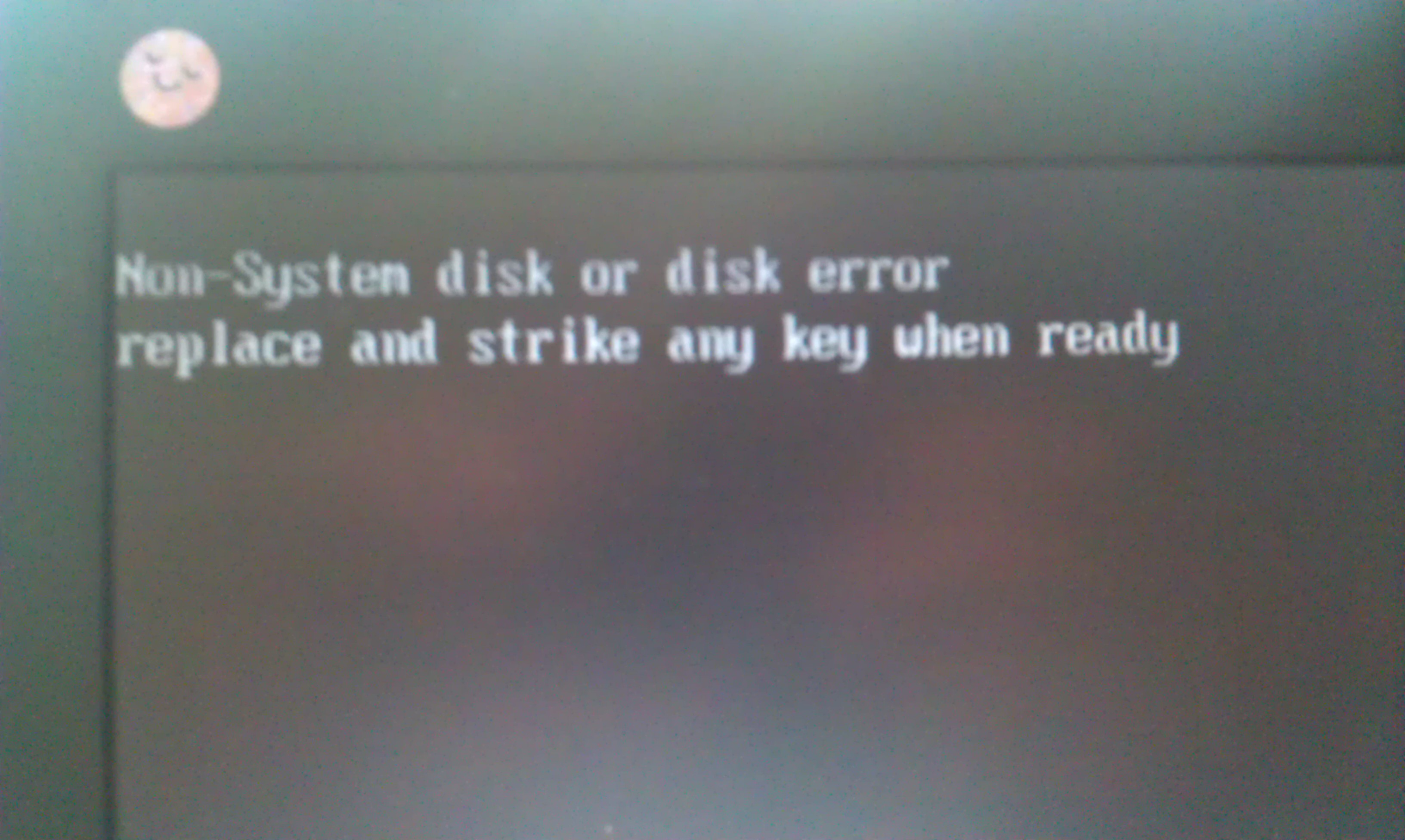 Non System Disk Or Disk Error Replace And Strike And When Ready Co