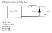 stabilizacja na diodzie Zenera stabilizacja na diodzie Zenera