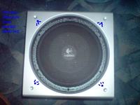 Subwoofer Logitech Z3E - Jak otworzyć?