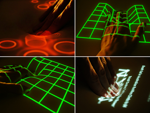 Touchscreen z czujnikami cisnienia