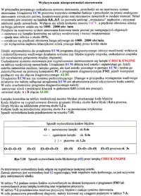 Polonez Caro - check engine - wysokie spalanie