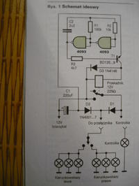 Przekaźnik elektroniczny kierunkowskazów do ciągnika. Przekaźnik elektroniczny kierunkowskazów do ciągnika.