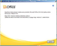 Office 2010 na XP SP3 - błąd XLLEX.DLL przy uruchamianiu Excel 2010