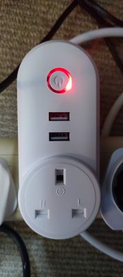 [BK7231N/BK7231T/CB2S] Tuya LSPA2 Wi-Fi Smart Plug 16A ЕС AU UK + 2.1A Dual independent USB