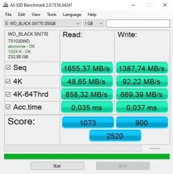 Jak przenieść system z SSD Samsung 970 Evo Plus na WD SN740 512GB?