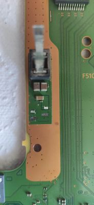 Naprawa PS4 Pro - Uszkodzona ścieżka przy gnieździe zasilania