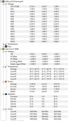 Overclocking i5 7600K na ASRock Z270 - Błąd zaokrąglenia w Prime95