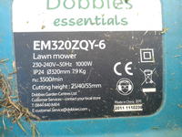 Kosiarka elektryczna Dobbies - kosiarka nie działa Kosiarka elektryczna Dobbies - kosiarka nie działa