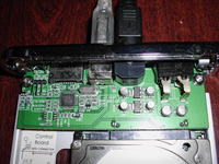 Wyprowadzenie przycisku RESET w kieszeni USB HDD Wyprowadzenie przycisku RESET w kieszeni USB HDD