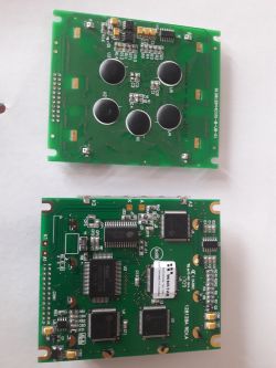 Wyświetlacz LCD Winstar128x128 - Podłączenie wyświetlacza