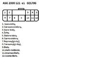 Passat b5 F - connection of the Westfalia ASTM 12 towbar module (ASG 2000-121 e1