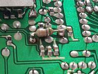 Uniden 520 XL 1999 - Zwarcie, brak odbioru i nadawania, podejrzenie uszkodzenia tranzystora