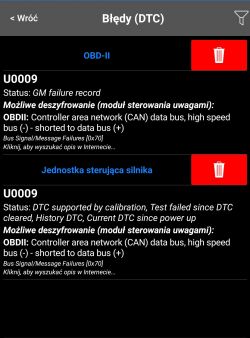 Opel Vectra C 1.8 140KM - Falowanie silnika przy odpalaniu i błąd U0009