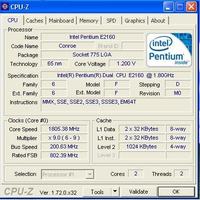 Podkręcanie Intel Pentium E2160 na Asus P5b Rev1.xx z boxowym chłodzeniem - porady?