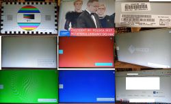 Sony KDL-50W815B - Górą ciemniejszy, niby podświetlenie, ale...