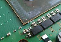 PS3 slim 120GB - Uszkodzenie CPU po zdjęciu IHS, konsola nie włącza się