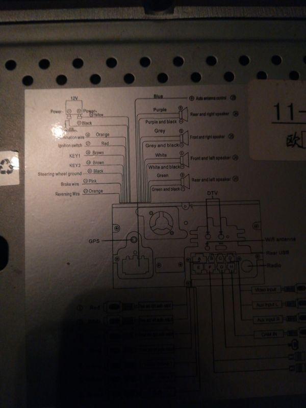 Chińskie radio Pumpkin problem - Brak pomysłu na podlaczenie nie rozumiem schema