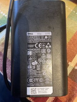 Przejściówka ładowarka DELL - USB-C oraz tester napięć USB-C