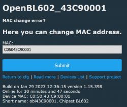 Tasmota replacement for BL602, programming, pairing with Home Assistant, now with OTA working!