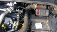 Renault Clio 1.5 DCI - dymi na biało po zapaleniu