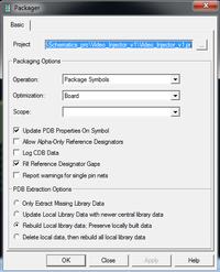 Mentor Graphics - Mentor Graphics Funkcja Package smienia numerację pinów złącza