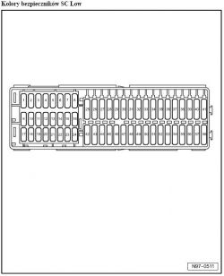 VW Sharan 7n błąd czujnika jakości powietrza, brak zasilania +12 (po stacyjce)
