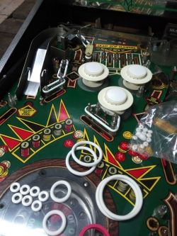 Monte Carlo Gottlieb - Remont Flippera Monte Carlo Gottlieb