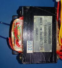JBL BALBOA SUB/230 - Transformator Thermosicherung