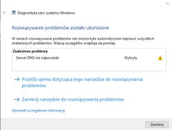 Dlaczego nie mogę połączyć się z internetem? Posiadam najnowsze sterowniki.