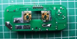 BASILUS Smart Plug Circuit Board Interior of the BASILUS smart plug circuit board with visible components and connectors.
