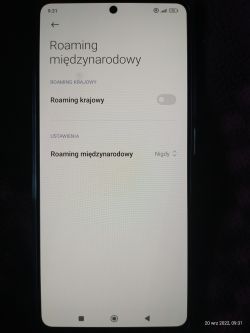 Problem Xiaomi 11T, połączenie wychodzące , Komunikat krótkim kodem niedozwolone