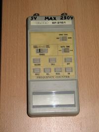 ELBRO Frequency Counter EF-2151-miernik częstotliwości do 1.3GHz szukam schematu