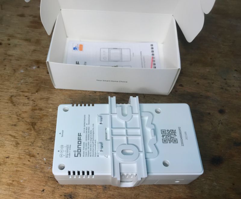 [ESP32] Termostat z wyświetlaczem i WiFi - Sonoff THR320D - aplikacja eWeLink